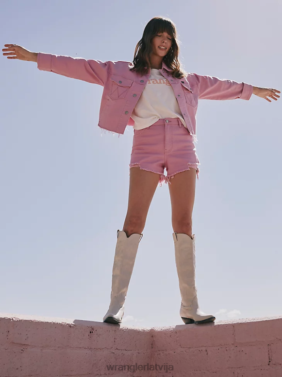 ogu augstceltne vintage cut-off short sievietes apģērbs Wrangler BFNTB835