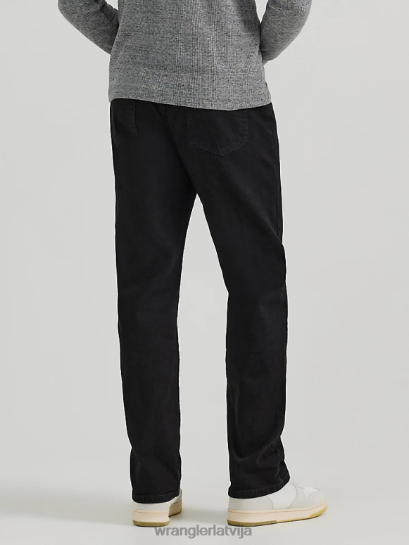 ogļu melns Pieczvaigžņu augstākās kvalitātes džinsa elastīgs džinss komfortam atvieglinātam piegriezumam vīriešiem apģērbs Wrangler BFNTB82