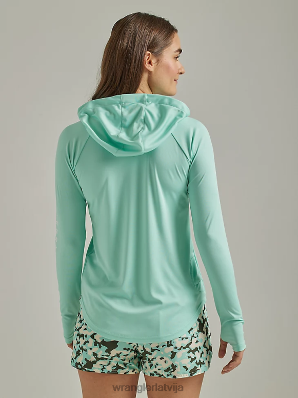 okeāns atg ar kapuci saules tēja sievietes apģērbs Wrangler BFNTB905