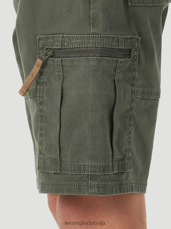 olīvu Comfort flex cargo īss zēni apģērbs Wrangler BFNTB996