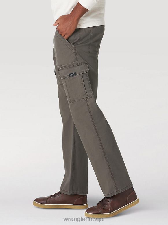 olīvu drūms autentiskas atvieglinātas stretch cargo bikses vīriešiem apģērbs Wrangler BFNTB230