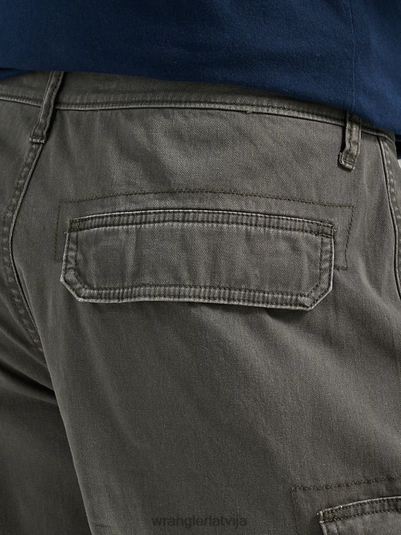 olīvu drūms piecu zvaigžņu premium stacked kravas short vīriešiem apģērbs Wrangler BFNTB534