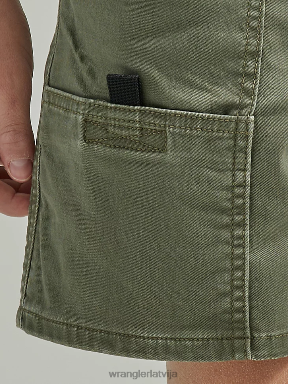 olīvu utilīta īss (husky) zēni apģērbs Wrangler BFNTB1031