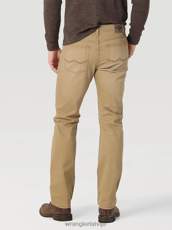 ozolzīle Piecu zvaigžņu augstākās kvalitātes slaidi taisni džinsi vīriešiem apģērbs Wrangler BFNTB161