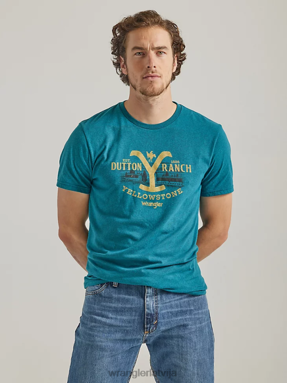 oša virši riggs workwear henley ar īsām piedurknēm vīriešiem apģērbs Wrangler BFNTB271