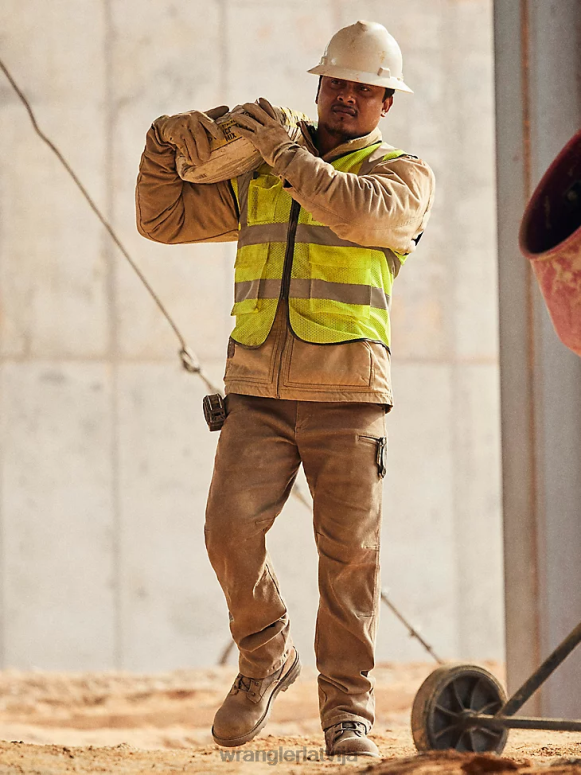 pelēka strīpa riggs workwear utility relaxed short vīriešiem apģērbs Wrangler BFNTB674