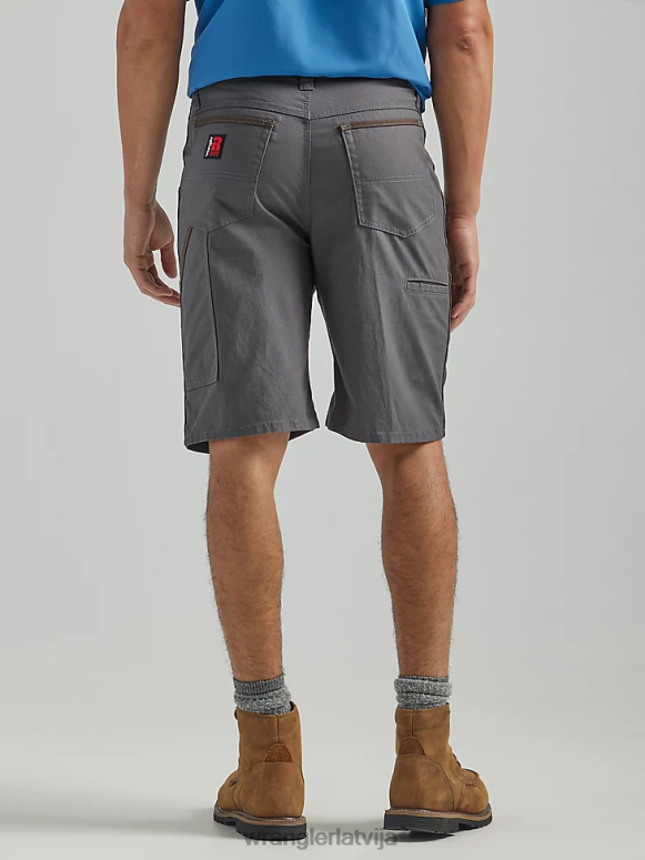 pelēka strīpa riggs workwear utility relaxed short vīriešiem apģērbs Wrangler BFNTB674