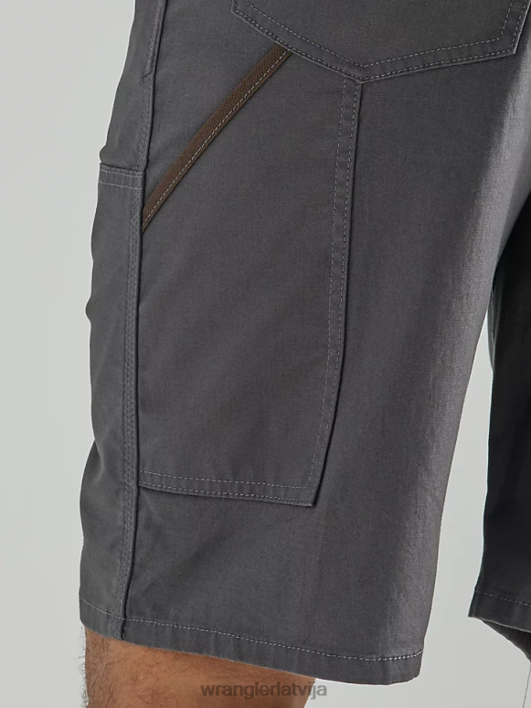 pelēka strīpa riggs workwear utility relaxed short vīriešiem apģērbs Wrangler BFNTB674