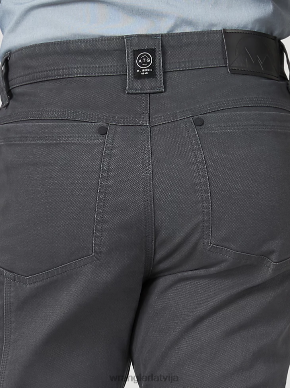pelēks atg pastiprinātas komunālās bikses vīriešiem apģērbs Wrangler BFNTB622