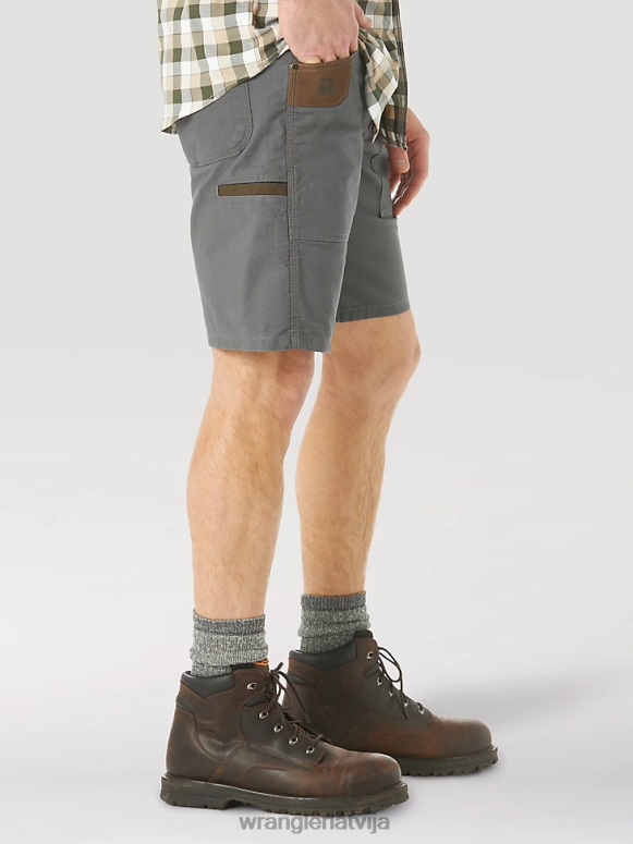 pelēks riggs workwear regular fit work short vīriešiem apģērbs Wrangler BFNTB664