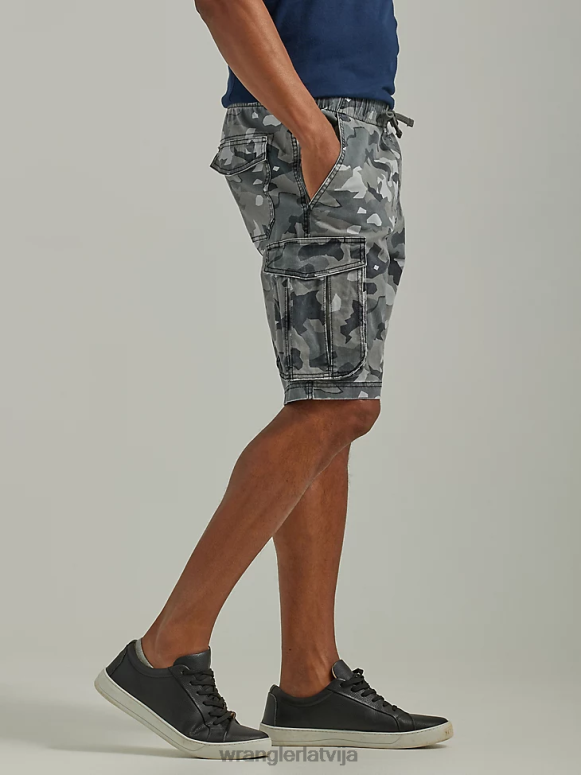 piemineklis camo brīvi stiept savilkšanas auklu kravas īss vīriešiem apģērbs Wrangler BFNTB554