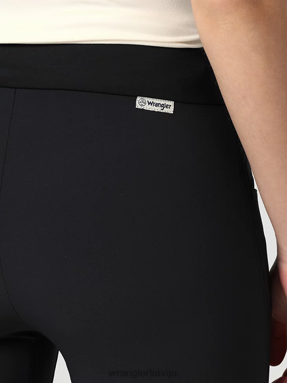piķa melns atg ar fwds uzvelkamās bikses sievietes apģērbs Wrangler BFNTB810