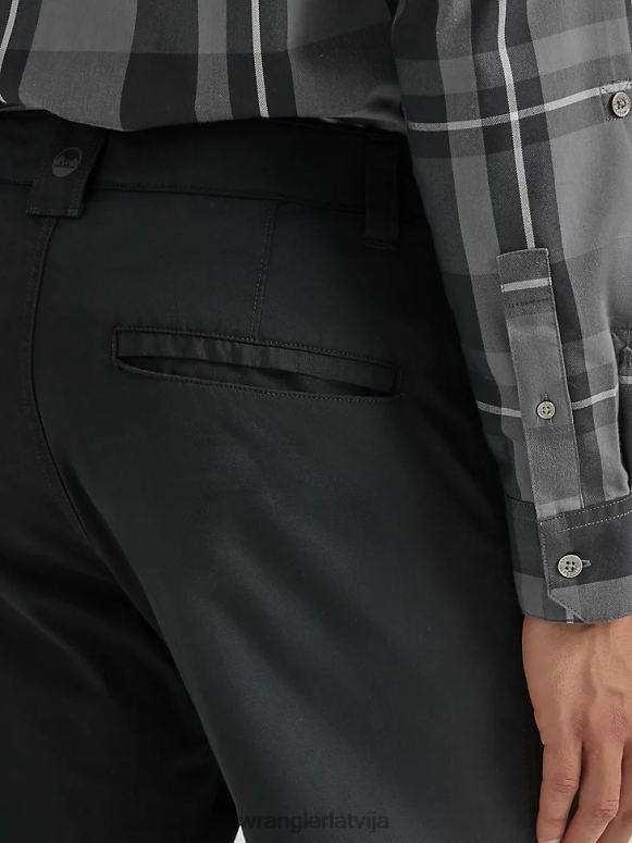 piķa melns āra čino bikses vīriešiem apģērbs Wrangler BFNTB249