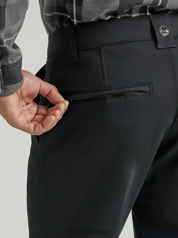 piķa melns āra čino bikses vīriešiem apģērbs Wrangler BFNTB249