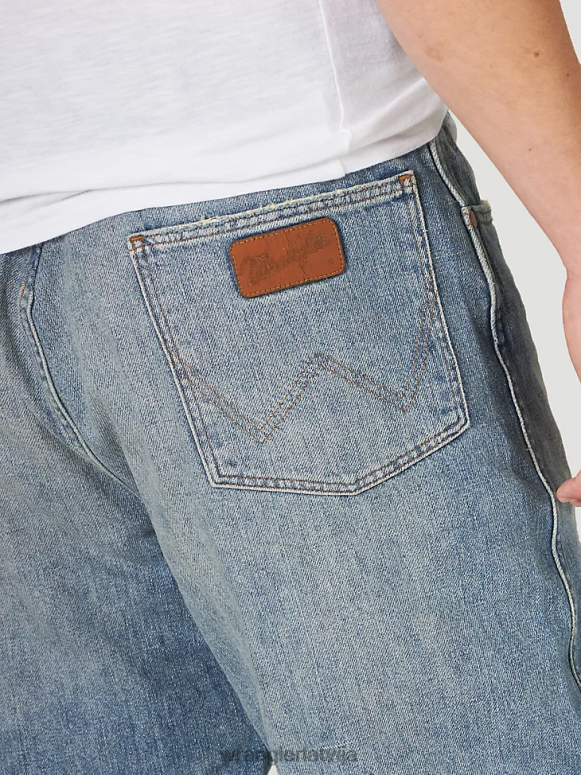 putekļains indigo mantojuma redding brīvi pieguļošs džinss vīriešiem apģērbs Wrangler BFNTB188