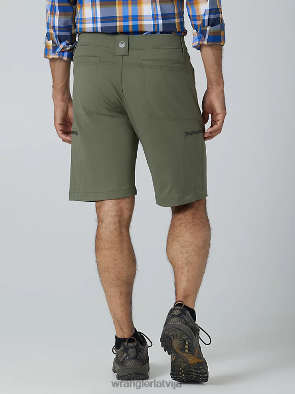 putekļainās olīvas āra veiktspējas utilīta īss vīriešiem apģērbs Wrangler BFNTB606