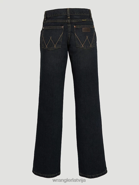 ritošā upe retro taisni pieguļoši džinsi zēni apģērbs Wrangler BFNTB1000