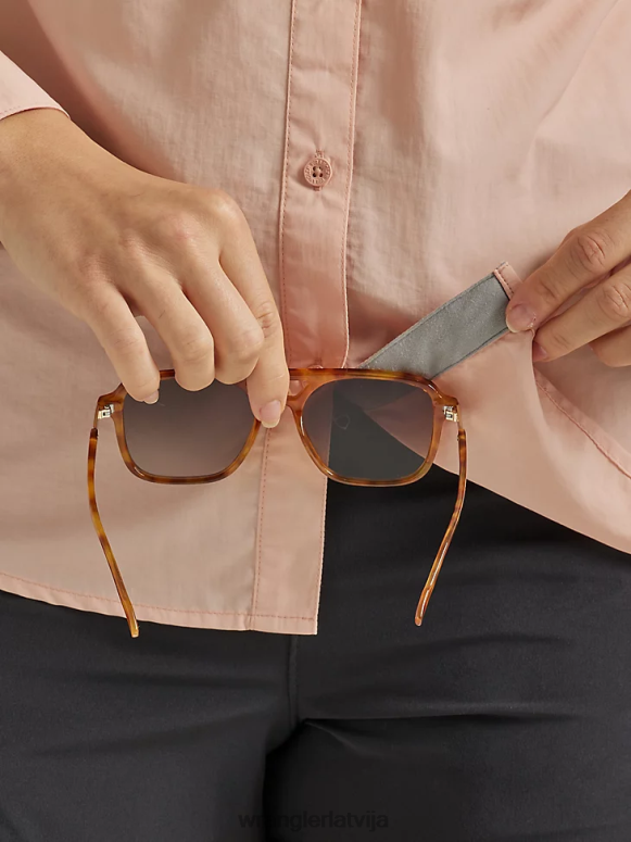 roze atg ar makšķernieka kreklu sievietes apģērbs Wrangler BFNTB899