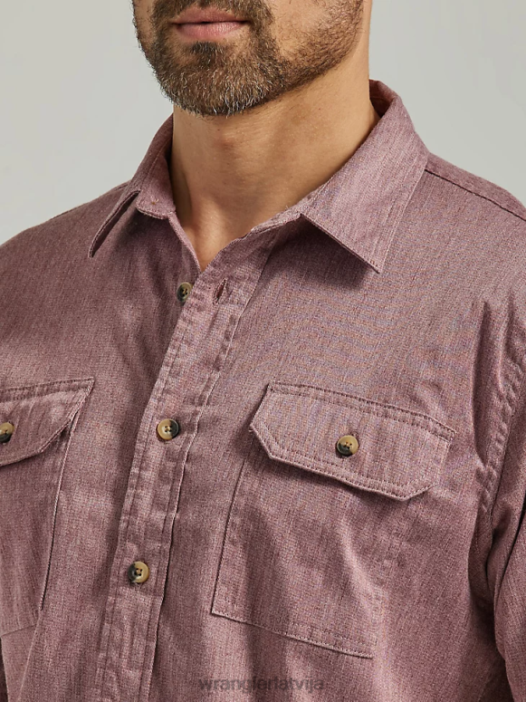 sablu virši episks mīksts elastīgs sarža krekls vīriešiem apģērbs Wrangler BFNTB358