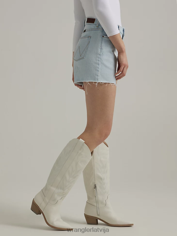 sapnis zils augsts augšstilba vidus īss sievietes apģērbs Wrangler BFNTB825