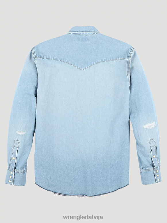 sauļošanās līdzeklis mantojuma darba krekls vīriešiem apģērbs Wrangler BFNTB475