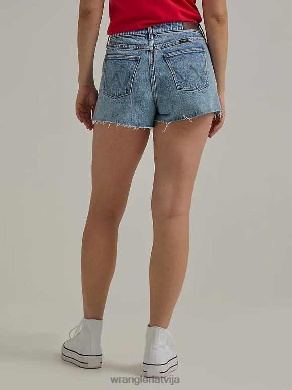 savvaļas zieds augstceltne vintage cut-off short sievietes apģērbs Wrangler BFNTB837