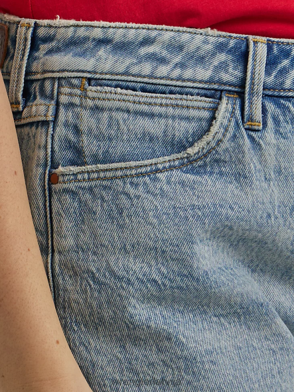 savvaļas zieds augstceltne vintage cut-off short sievietes apģērbs Wrangler BFNTB837