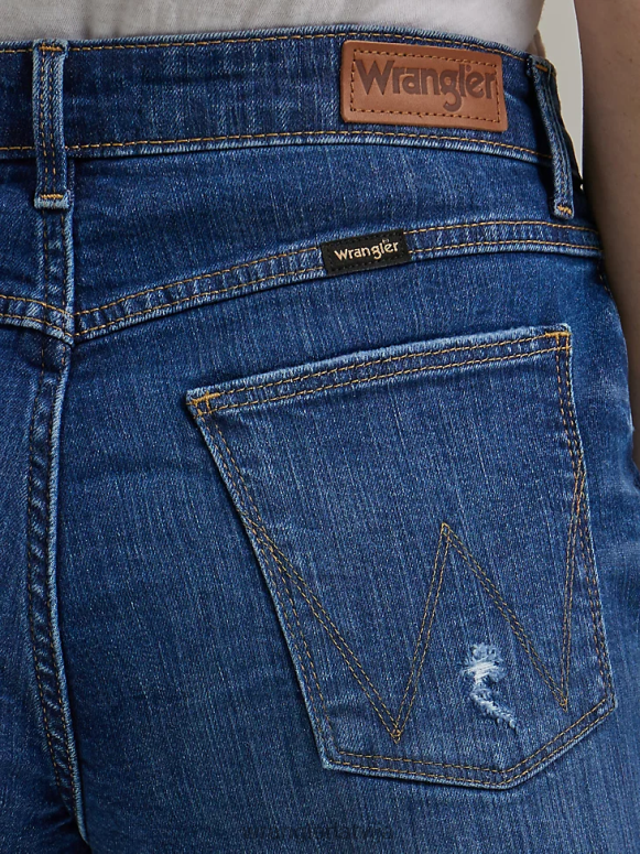 sārtināts augstceltne vintage cut-off short sievietes apģērbs Wrangler BFNTB832