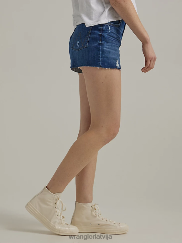 sārtināts augstceltne vintage cut-off short sievietes apģērbs Wrangler BFNTB832