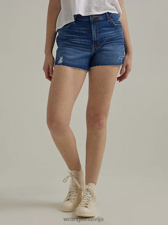 sārtināts augstceltne vintage cut-off short sievietes apģērbs Wrangler BFNTB832