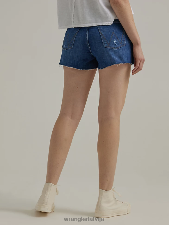 sārtināts augstceltne vintage cut-off short sievietes apģērbs Wrangler BFNTB832