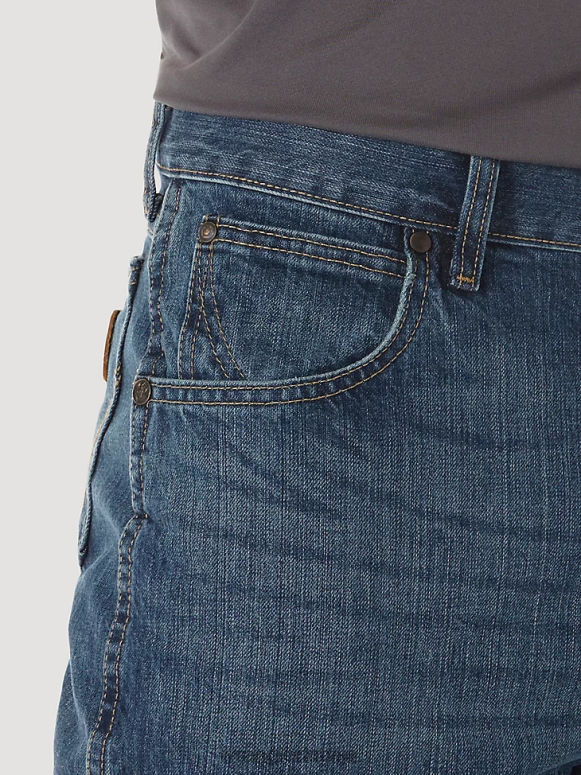 tb mazgāšana Retro atvieglinātas piegriezuma džinsi vīriešiem apģērbs Wrangler BFNTB42