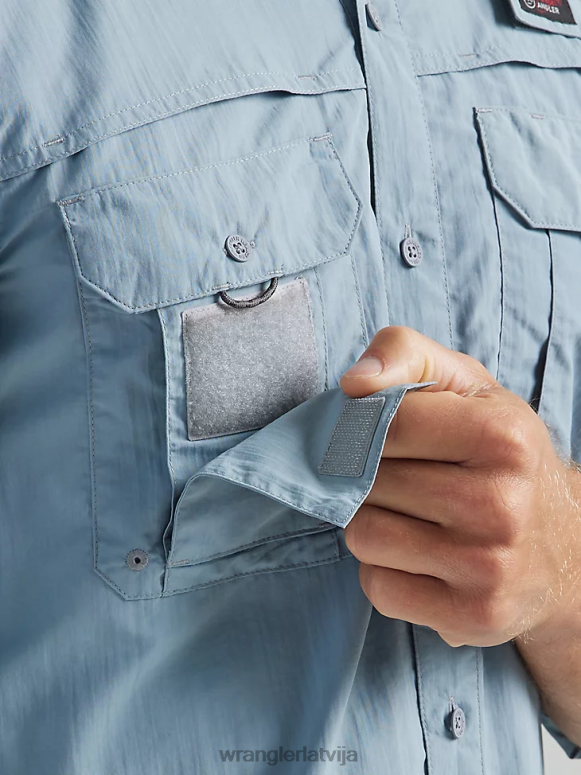 tirdzniecības vēji atg makšķernieka krekls ar garām piedurknēm vīriešiem apģērbs Wrangler BFNTB338