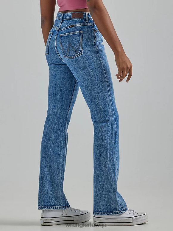 topāzs augstceltnes drosmīgi džinsi sievietes apģērbs Wrangler BFNTB735