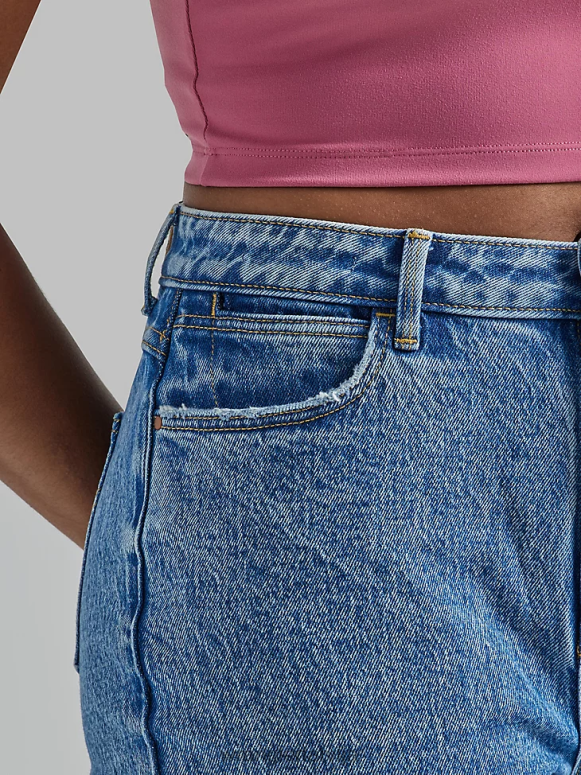 topāzs augstceltnes drosmīgi džinsi sievietes apģērbs Wrangler BFNTB735