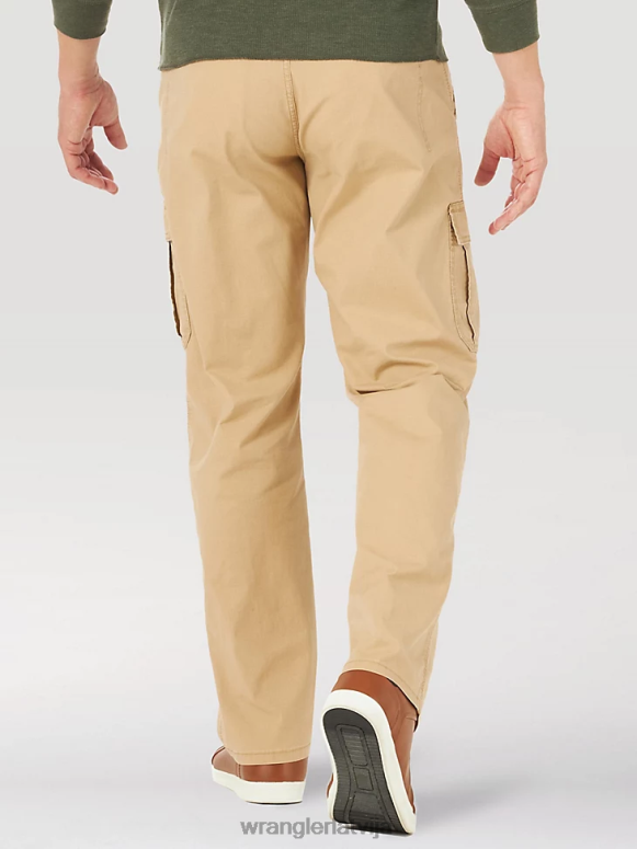 travertīns autentiskas atvieglinātas stretch cargo bikses vīriešiem apģērbs Wrangler BFNTB234