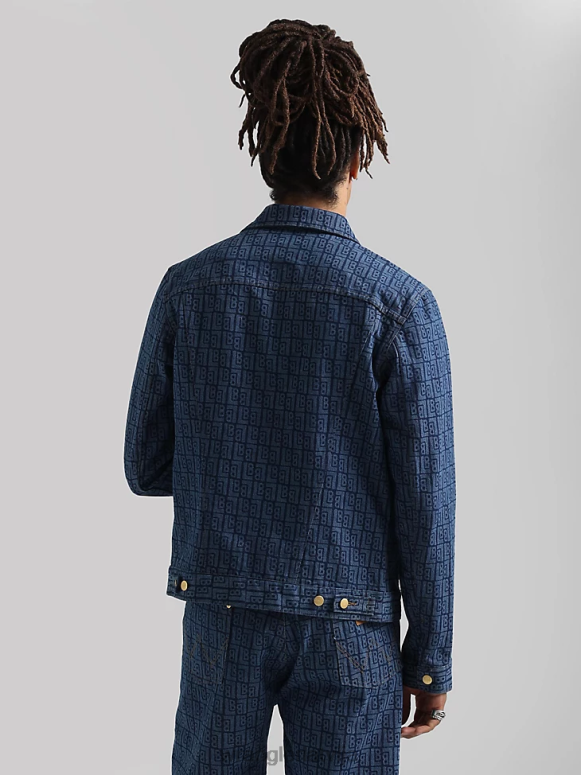 tumša mazgāšana klasiska džinsa trucker jaka vīriešiem apģērbs Wrangler BFNTB611