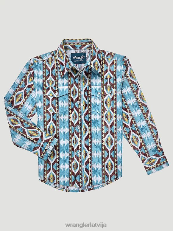 tumša nakts piecu zvaigžņu elastīgs džinss ar taisnām kājām zēni apģērbs Wrangler BFNTB984