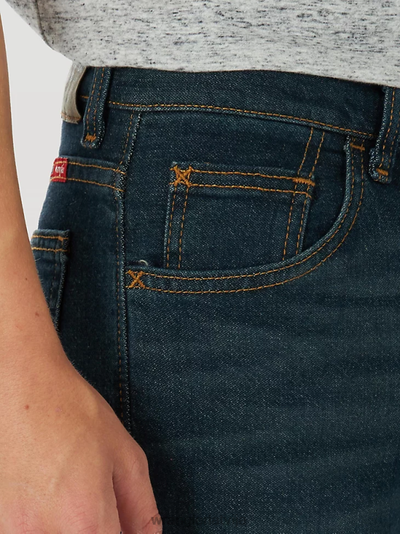 tumša nakts piecu zvaigžņu elastīgs džinss ar taisnām kājām zēni apģērbs Wrangler BFNTB984