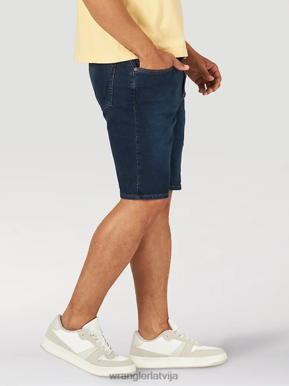 tumšs džinss brīvi stiepjams džinsa īss vīriešiem apģērbs Wrangler BFNTB579