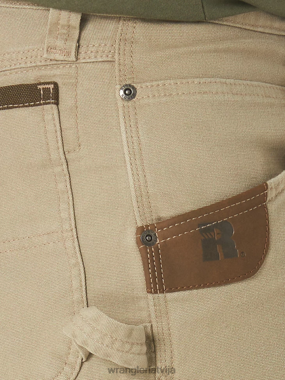 tumšs haki riggs workwear stretch ranger cargo short vīriešiem apģērbs Wrangler BFNTB536