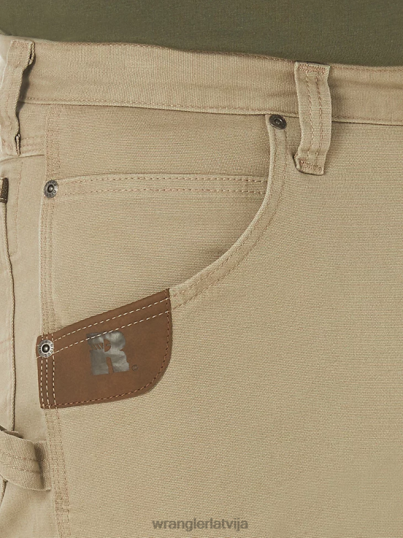 tumšs haki riggs workwear stretch ranger cargo short vīriešiem apģērbs Wrangler BFNTB536
