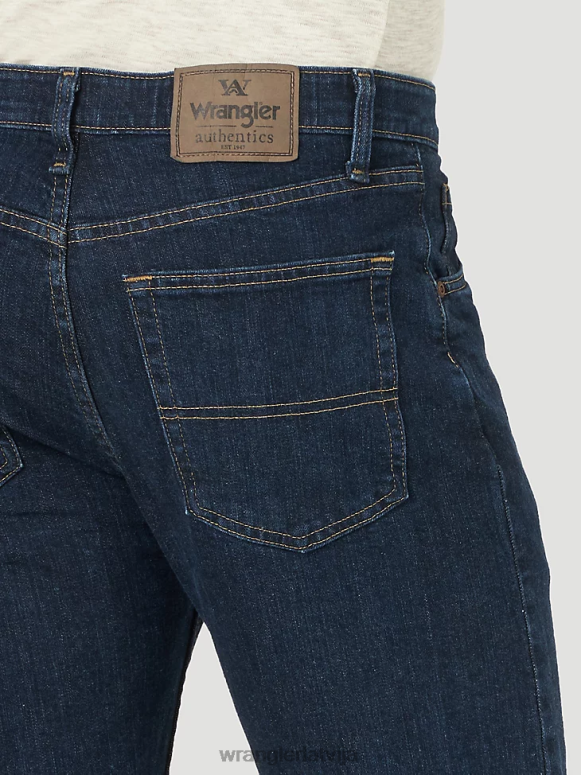 tumšs indigo Authentics regular fit komforta jostasvietas džins vīriešiem apģērbs Wrangler BFNTB205