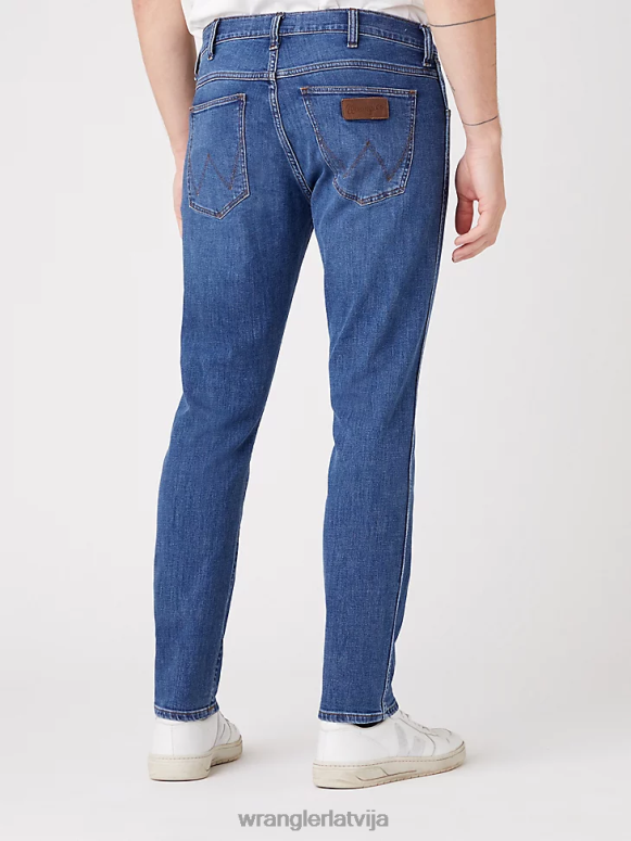 tumšs mākonis Greensboro džinsi ar taisnām kājām vīriešiem apģērbs Wrangler BFNTB66