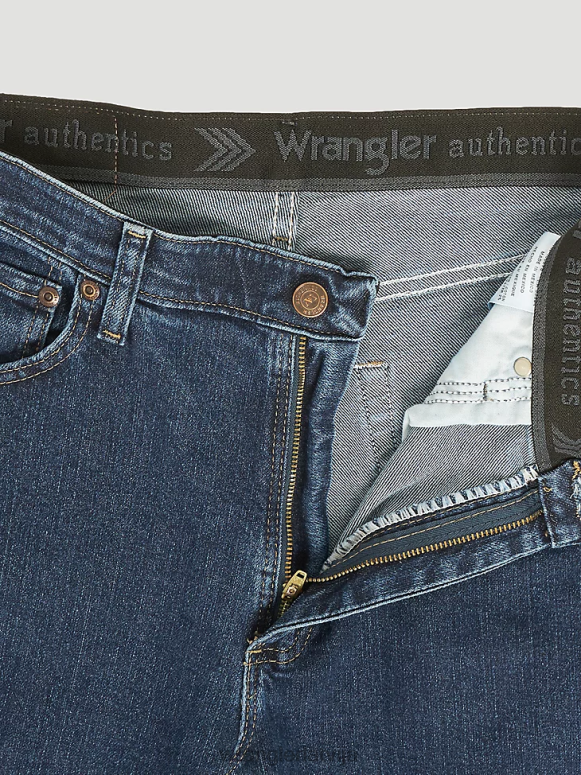 tumšā akmens skalošana Authentics regular fit komforta jostasvietas džins vīriešiem apģērbs Wrangler BFNTB208