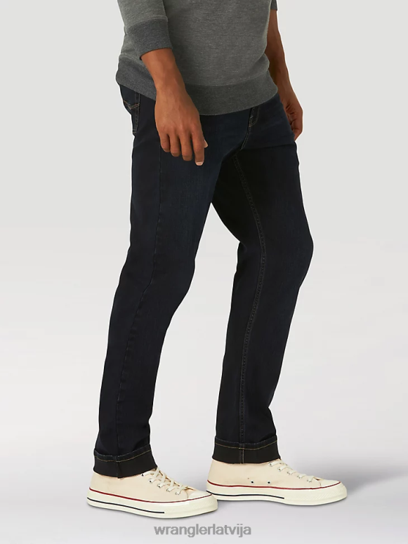 tumšā osta piecu zvaigžņu premium taisni pieguļoši džinsi vīriešiem apģērbs Wrangler BFNTB96