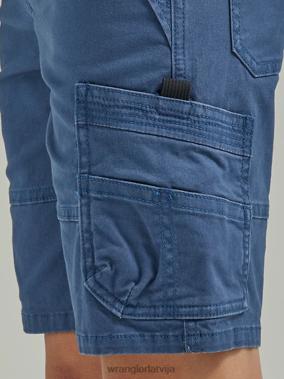 tumšāks džinss gamer cargo short (hasky) zēni apģērbs Wrangler BFNTB1008