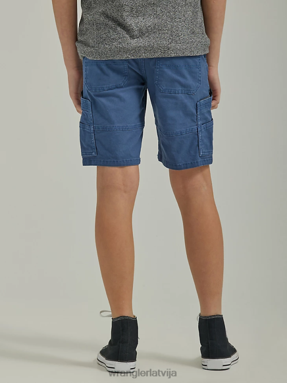 tumšāks džinss gamer cargo short (hasky) zēni apģērbs Wrangler BFNTB989