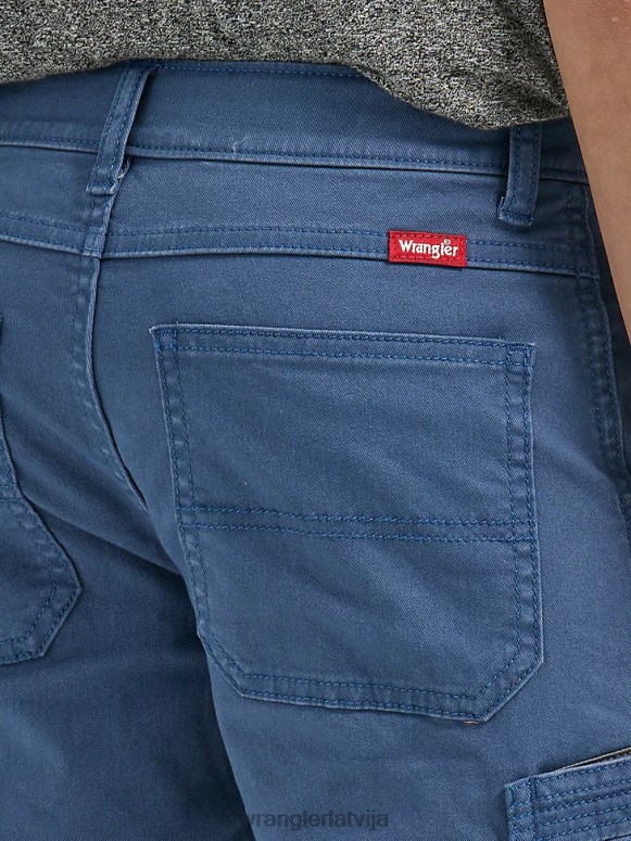 tumšāks džinss gamer cargo short (hasky) zēni apģērbs Wrangler BFNTB989