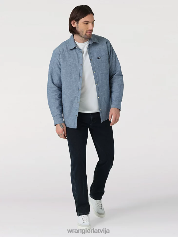 uzvarētājs mantojuma robežas džinsi vīriešiem apģērbs Wrangler BFNTB63